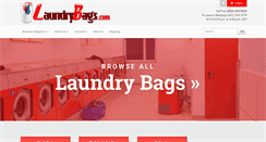 Desktop Screenshot of laundrybags.com