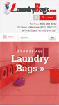 Mobile Screenshot of laundrybags.com